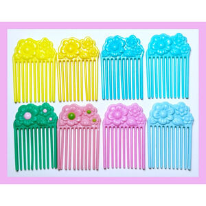 My Little Pony MLP G1 Vtg 80’s Flower Picks Comb Brush Accessories Lot Flutter